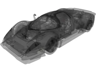 Ferrari P4/5 (2006) 3D Model