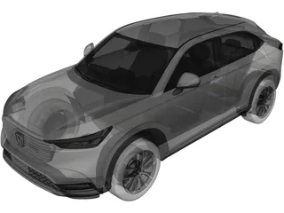 Honda HR-V (2022) 3D Model