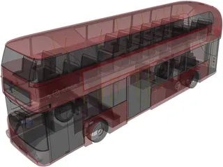 Arriva London bus LT2 (LT61 BHT) 3D Model