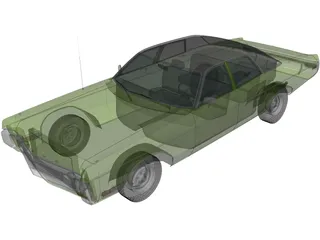 Dodge Polara (1970) 3D Model