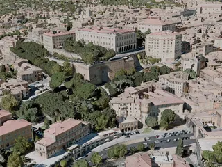 Perugia City, Italy (2021) 3D Model