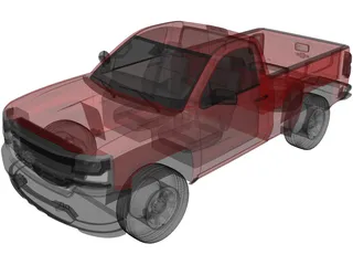 Chevrolet Silverado 3D Model