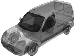 Citroen Berlingo (2002) 3D Model