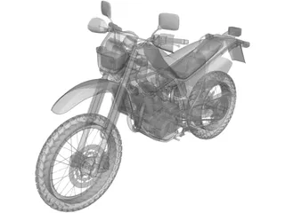 Suzuki DR650SE 3D Model