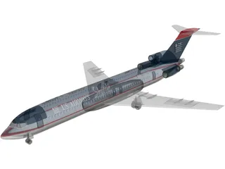 Boeing 727-300 3D Model