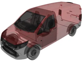 Mercedes-Benz Metris Cargo Van (2021) 3D Model