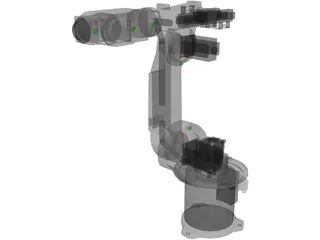 Kuka Industry Robot KR15/2 3D Model