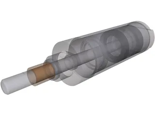 Air Cylinder 3D Model