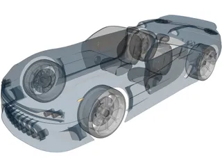 Concept Car Mystic Phantasy 3D Model