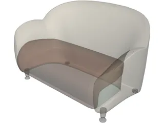 Sweet Sofa 3D Model