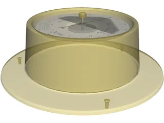 Barometer 3D Model