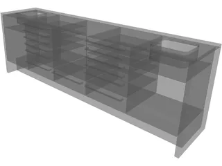 Dental Counter 3D Model