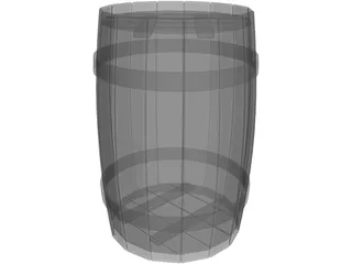 Barrel 3D Model