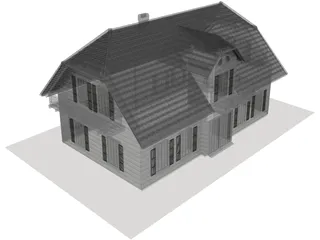 House Doetinchem Holland 3D Model