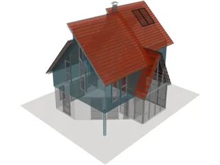 Cottage 3D Model