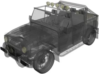 UAZ [Tuned] 3D Model
