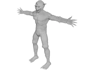 Orc 3D Model