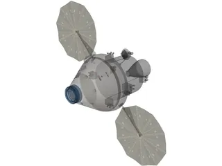 Orion Spacecraft 3D Model