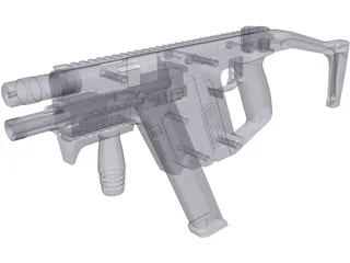 SMG Vector 45ACP 3D Model