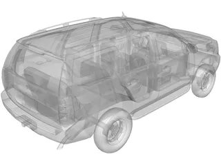 Chevrolet Tahoe (2007) 3D Model