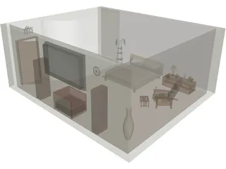 Bedroom 3D Model