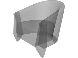 Armchair 3D Model