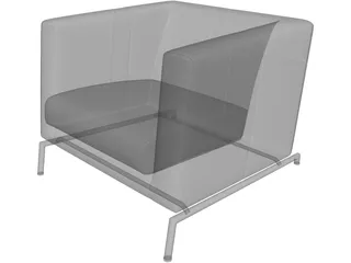 Armchair 3D Model