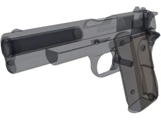 Colt 45 3D Model