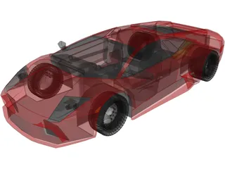 Lamborghini LP640 3D Model