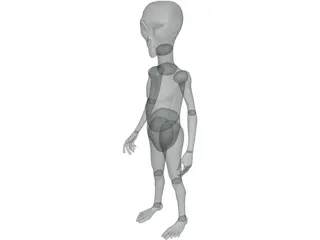 Alien 3D Model