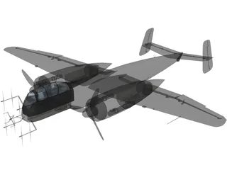 Heinkel He 219 A-0 3D Model