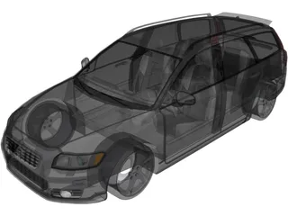 Volvo V50 3D Model