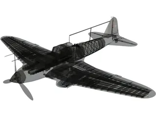 IL-2M Avenger 3D Model