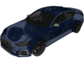 Audi S5 Sportback (2021) 3D Model