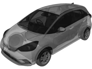 Honda Jazz (2021) 3D Model