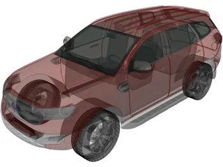 Ford Everest Concept (2013) 3D Model