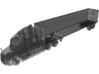 Volvo VNL 860 (2018) 3D Model