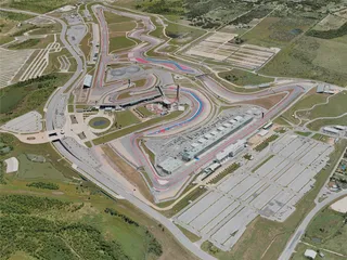 Circuit of the Americas (2021) 3D Model
