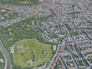 Leipzig City, Germany (2022) 3D Model