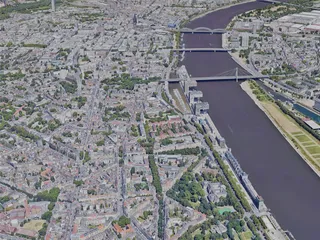 Cologne (Köln) City, Germany (2022) 3D Model