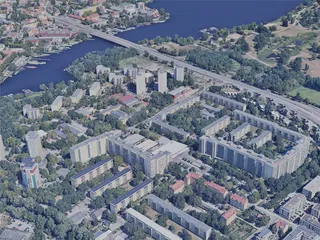 Potsdam City, Germany (2021) 3D Model