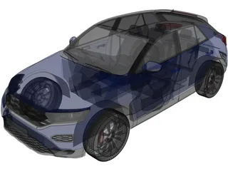 Volkswagen T-Roc 3D Model