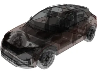 Volkswagen T-Roc R-Line 3D Model