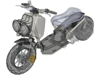 Honda Ruckus (2023) 3D Model