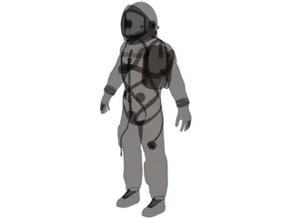 Astronaut 3D Model