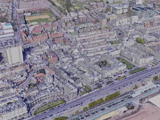 Brighton City, UK (2022) 3D Model