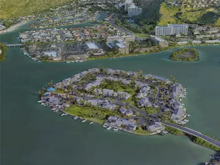 Koko Head, HI, USA (2022) 3D Model