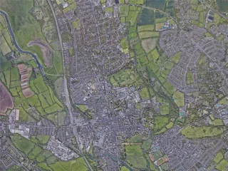 Oxford City, UK (2022) 3D Model