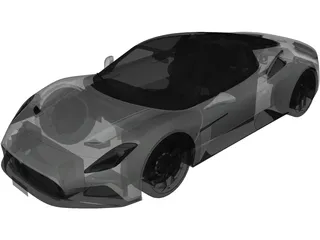 Maserati MC20 (2022) 3D Model