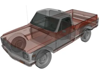 Chevrolet C10 Cheyenne (1971) 3D Model